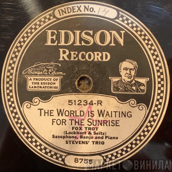 Ernest L. Stevens' Trio  - The World Is Waiting For The Sunrise / Like A Rose