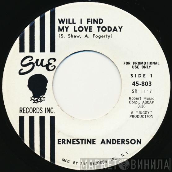Ernestine Anderson - Will I Find My Love Today / The Best Is Yet To Come