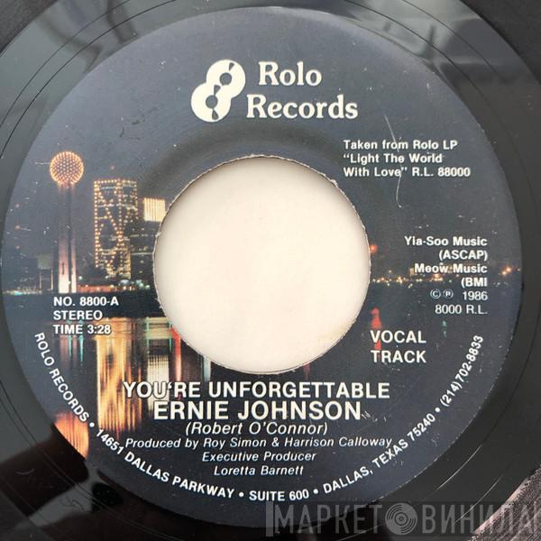 Ernie Johnson  - You're Unforgettable