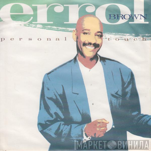 Errol Brown  - Personal Touch