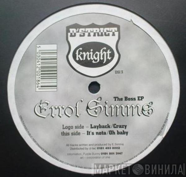 Errol Simms - The Boss EP