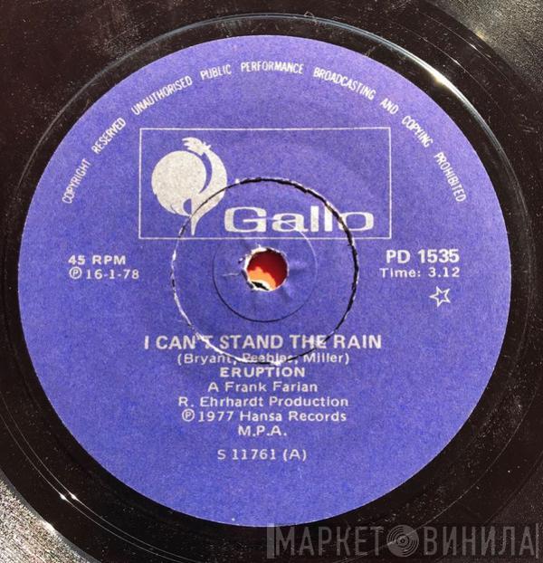  Eruption   - I Can't Stand The Rain