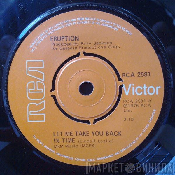 Eruption  - Let Me Take You Back In Time