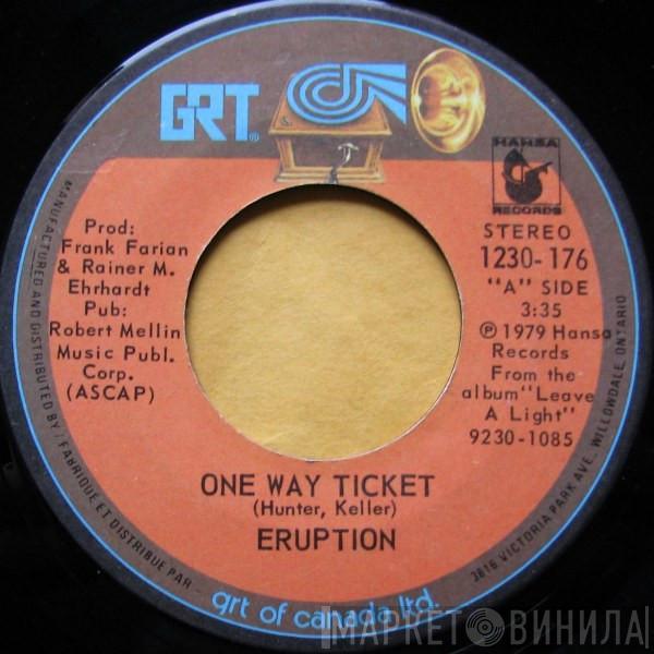  Eruption   - One Way Ticket