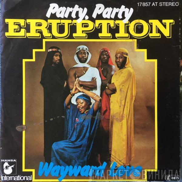 Eruption  - Party, Party