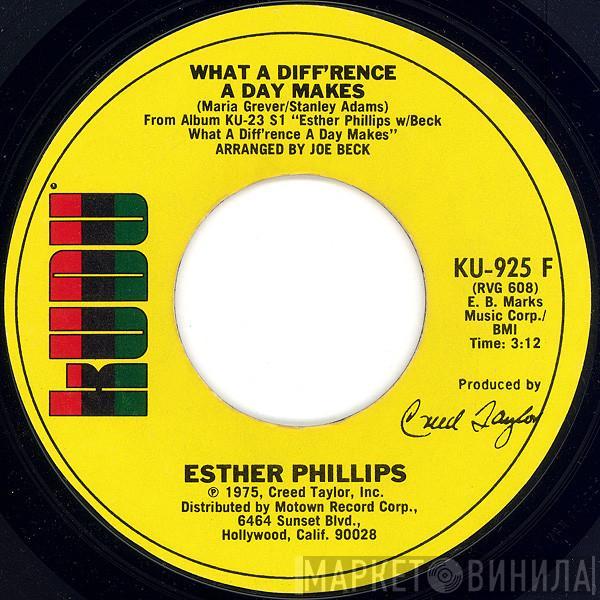 Esther Phillips - What A Diff'rence A Day Makes