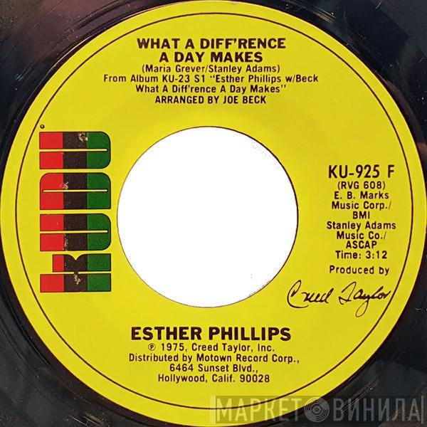 Esther Phillips - What A Diff'rence A Day Makes