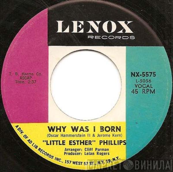 Esther Phillips - Why Was I Born / Don't Let Me Go