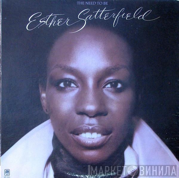 Esther Satterfield - The Need To Be