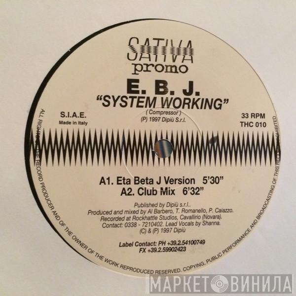 Eta Beta J. - System Working