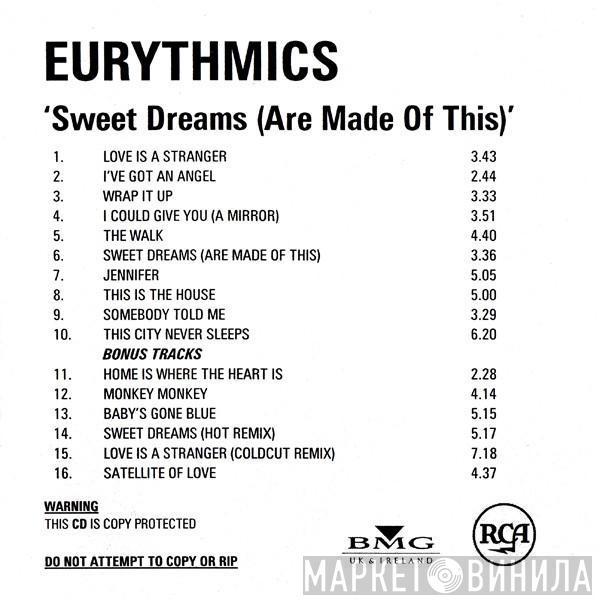  Eurythmics  - Sweet Dreams (Are Made Of This)