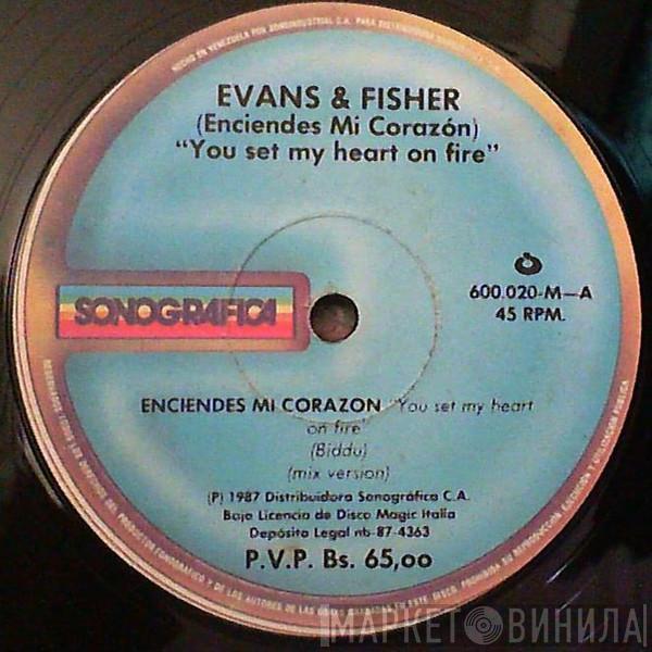  Evans & Fisher  - You Set My Heart On Fire