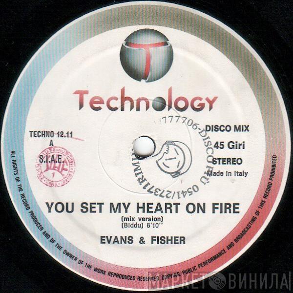  Evans & Fisher  - You Set My Heart On Fire