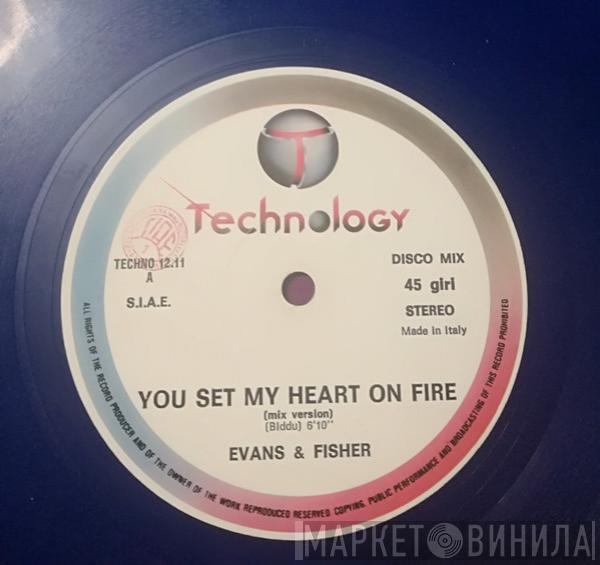  Evans & Fisher  - You Set My Heart On Fire