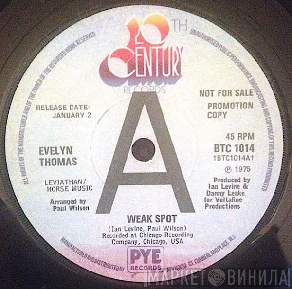  Evelyn Thomas  - Weak Spot