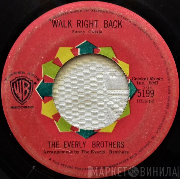  Everly Brothers  - Walk Right Back / Ebony Eyes