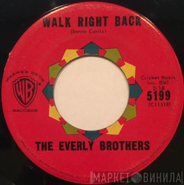 Everly Brothers - Walk Right Back / Ebony Eyes