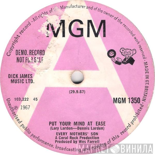 Every Mothers' Son  - Put Your Mind At Ease