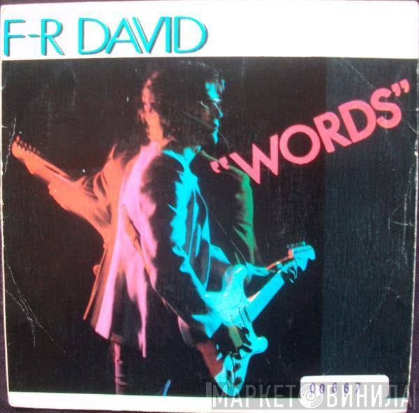 F.R. David - Words