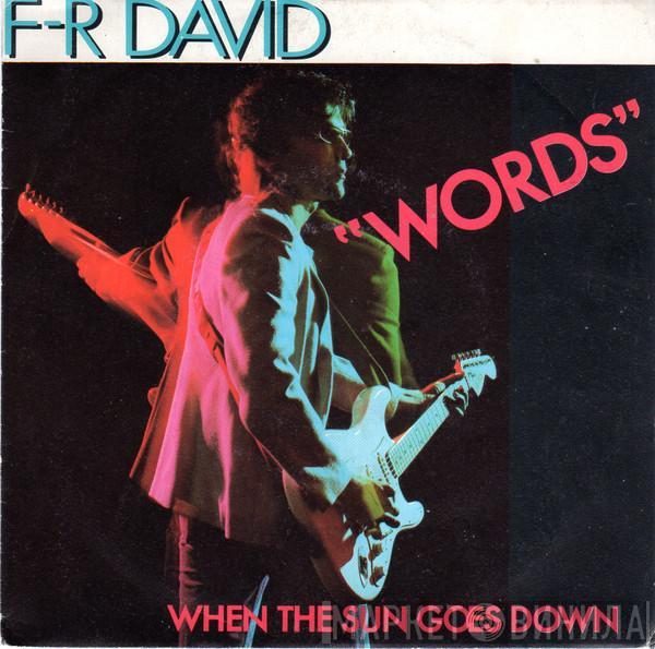  F.R. David  - Words