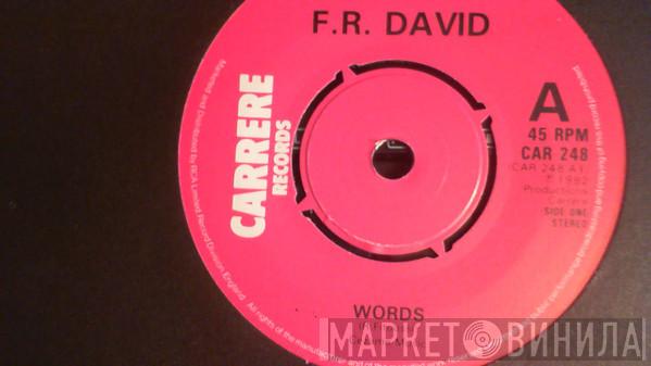 F.R. David - Words
