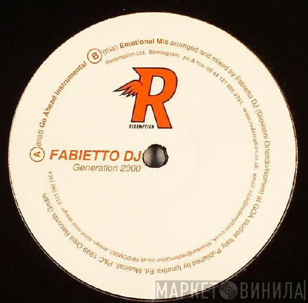 Fabietto DJ - Generation 2000