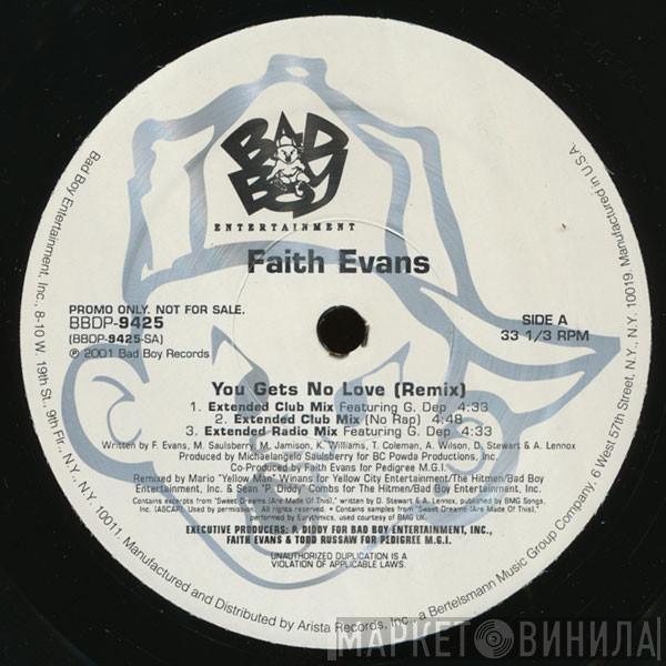 Faith Evans - You Gets No Love (Remix) / I Love You