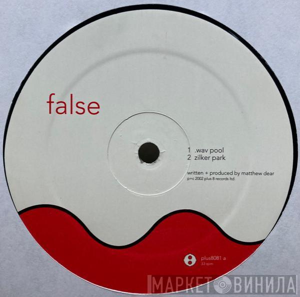 False - .Wav Pool