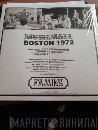Family  - Music Hall Boston 1972