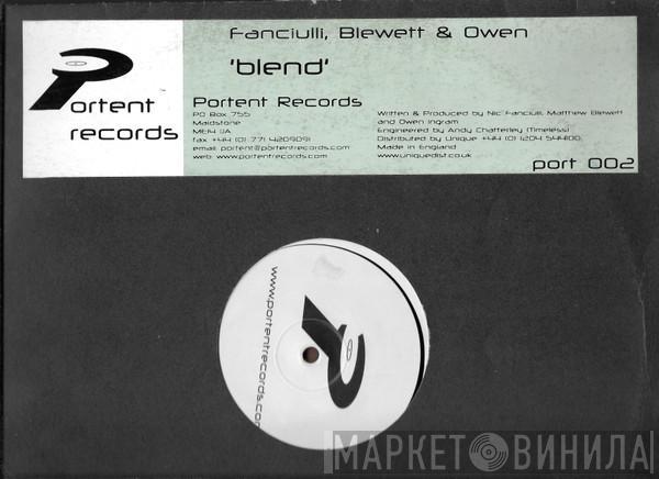 Fanciulli, Blewett & Owen - Blend