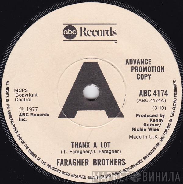 Faragher Bros - Thanx A Lot / You Know That