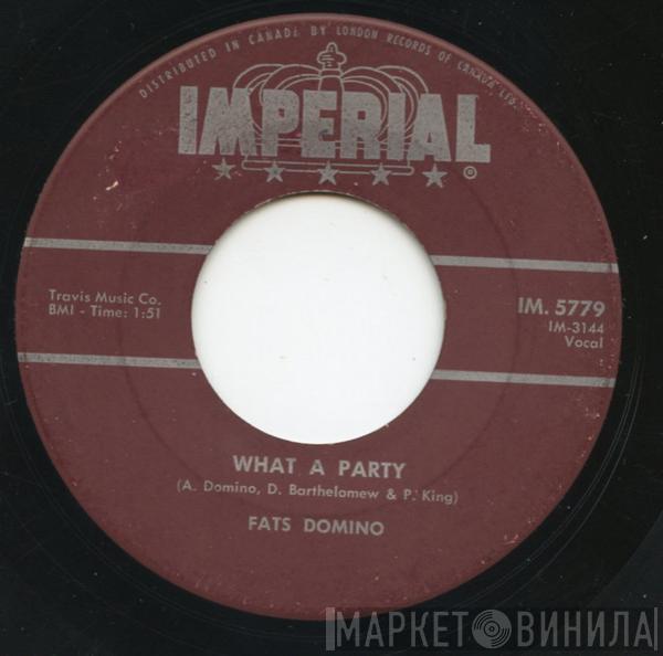  Fats Domino  - What A Party / Rockin' Bicycle
