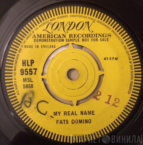Fats Domino - My Real Name / My Heart Is Bleeding