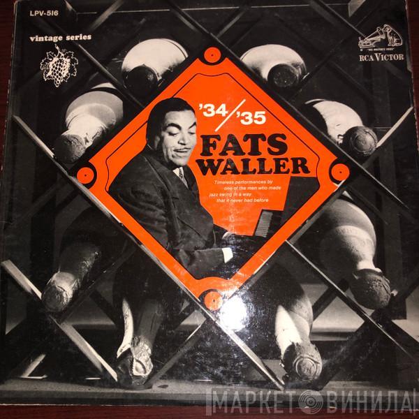 Fats Waller - '34/'35