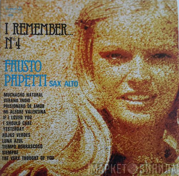 Fausto Papetti - I Remember N° 4