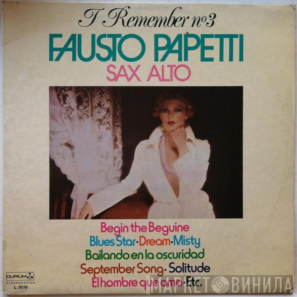 Fausto Papetti - I Remember N°3