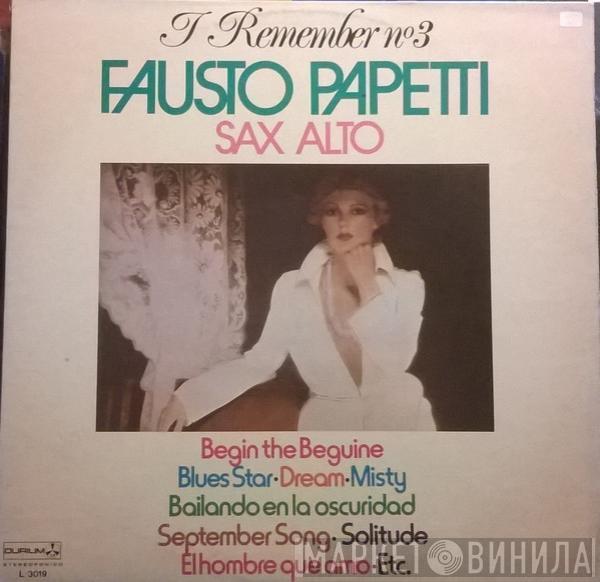  Fausto Papetti  - I Remember N°3