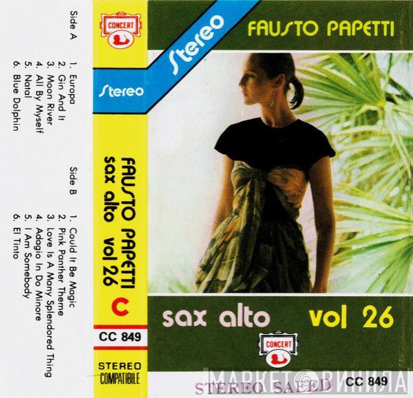  Fausto Papetti  - Sax Alto Vol 26