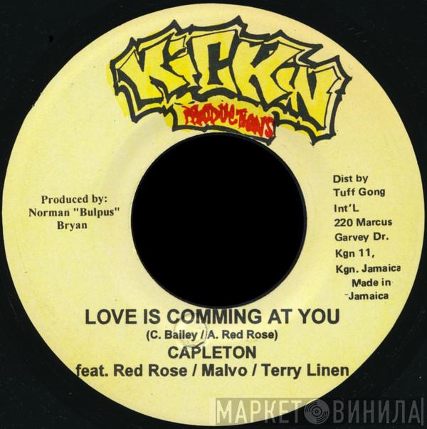 Feat. Capleton / Anthony Red Rose / Anthony Malvo  Terry Linen  - Love Is Comming At You