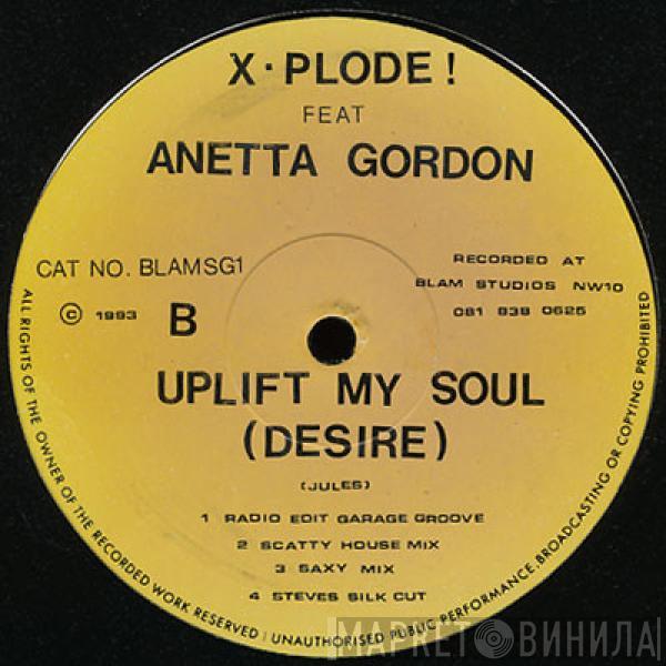 Feat X-Plode   Anetta Gordon  - Uplift My Soul (Desire)