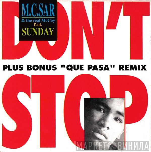 Feat. Real McCoy  Sunday   - Don't Stop
