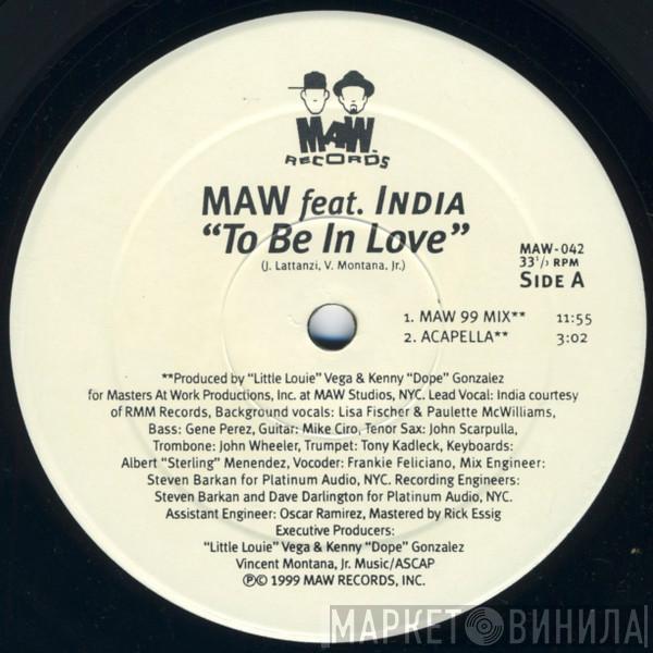 Feat. Masters At Work  India  - To Be In Love (1999 Remixes)