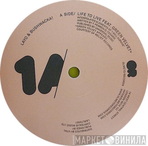 Feat. Layo & Bushwacka!  Green Velvet  - Life To Live