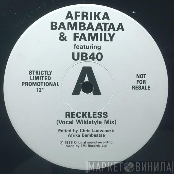 Featuring Afrika Bambaataa & Family  UB40  - Reckless