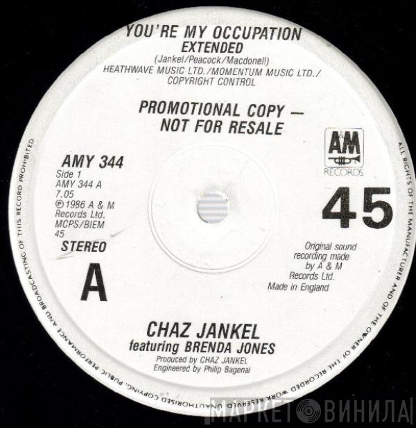 Featuring Chas Jankel  Brenda Jones  - You're My Occupation