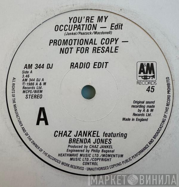 Featuring Chas Jankel  Brenda Jones  - You're My Occupation