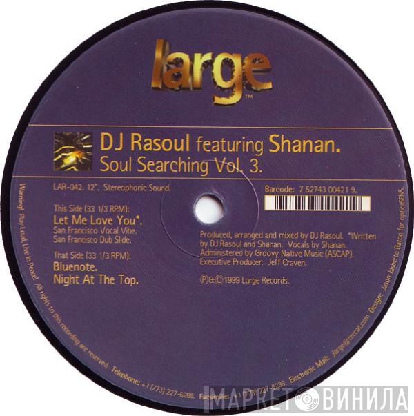 Featuring DJ Rasoul  Shanan  - Soul Searching Vol. 3