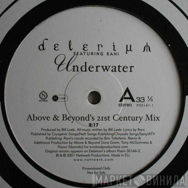 Featuring Delerium  Rani  - Underwater