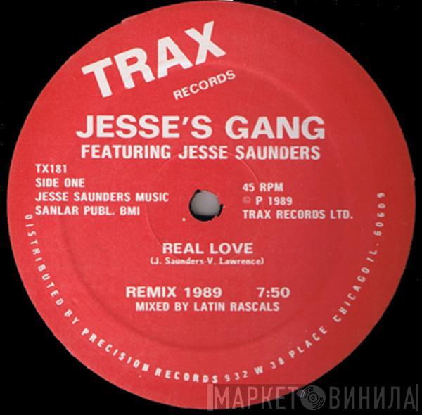 Featuring Jesse's Gang  Jesse Saunders  - Real Love