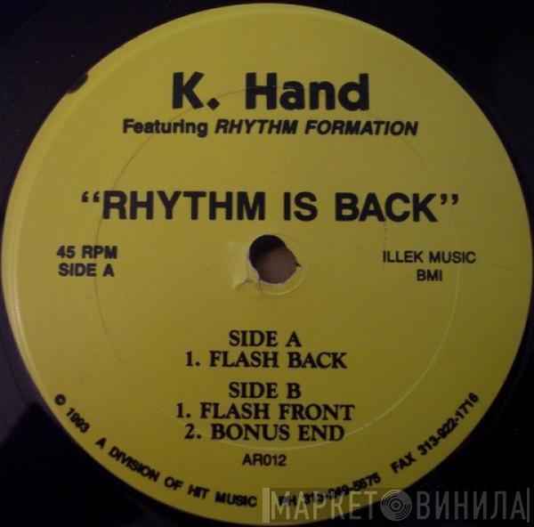 Featuring Kelli Hand  Rhythm Formation  - Rhythm Is Back
